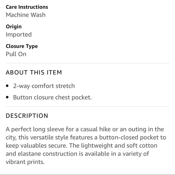 NWOT Plaid Columbia Men's Boulder Ridge Long Sleeve Shirt Button Down Medium M - Picture 9 of 10